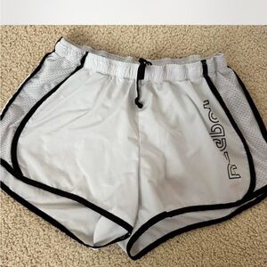 Reebok Women's White Athletic Shorts